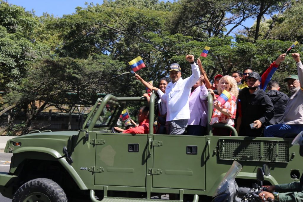 Motor Minero participó en la caravana del décimo aniversario de la Siembra de Chávez