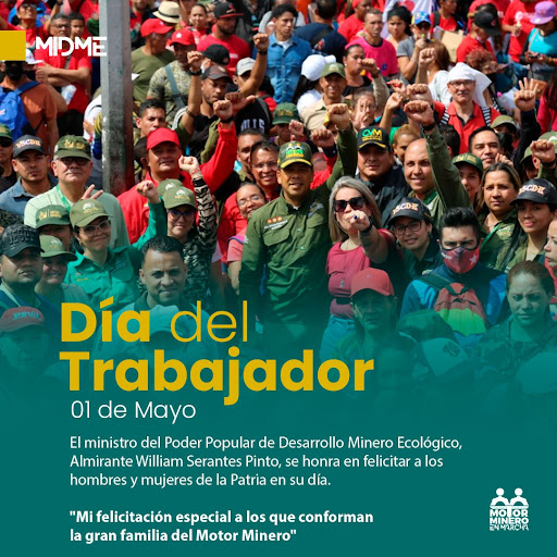 01 de mayo:  Día del Trabajador