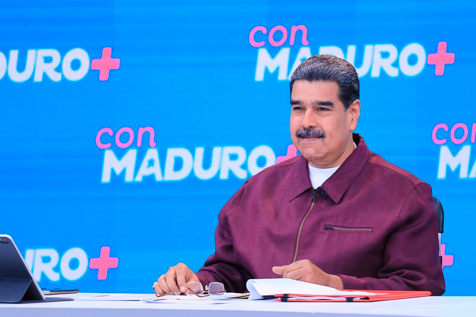 Presidente Maduro realiza anuncios a través del programa Con Maduro+