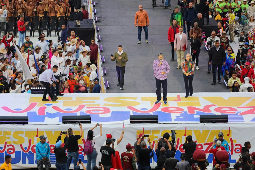 Presidente Maduro presente en el Festival Viva Venezuela