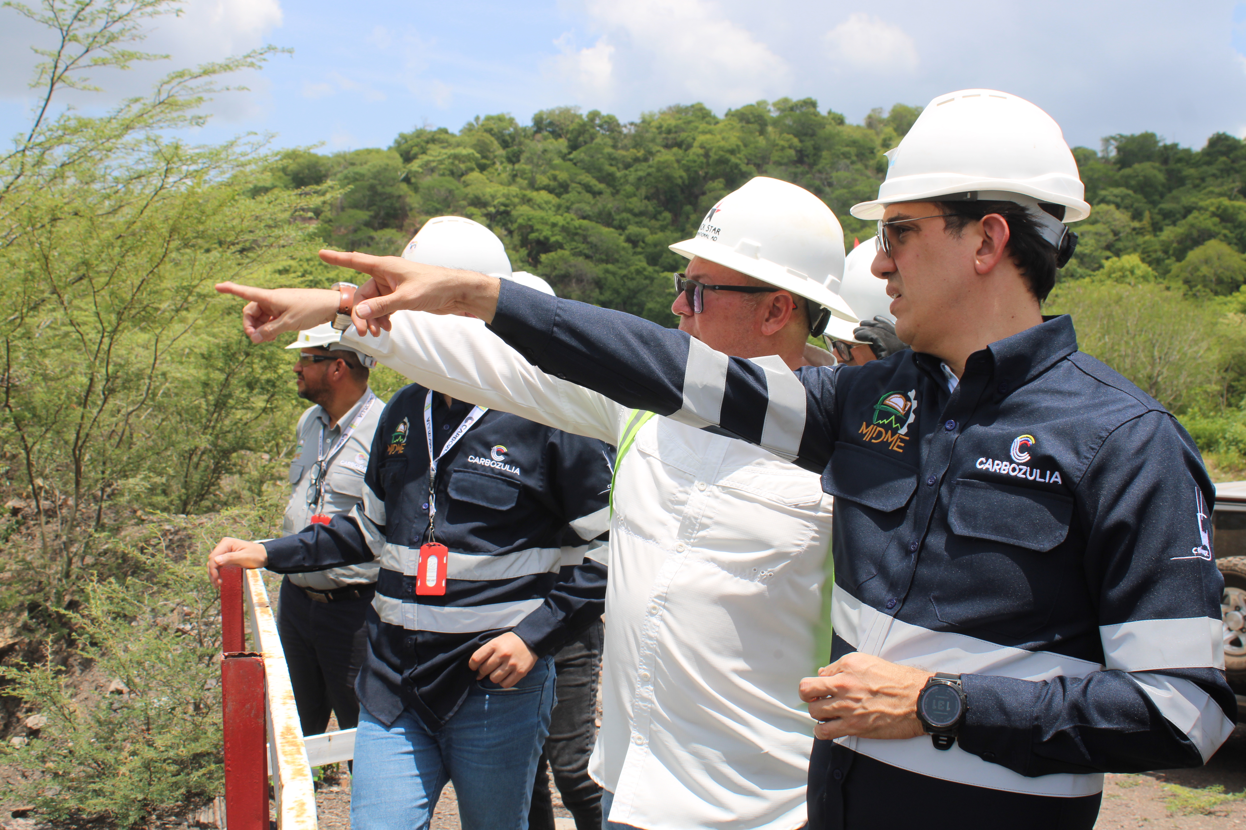 Viceministro Luis Pérez realizó inspección a centros operativos de Carbozulia