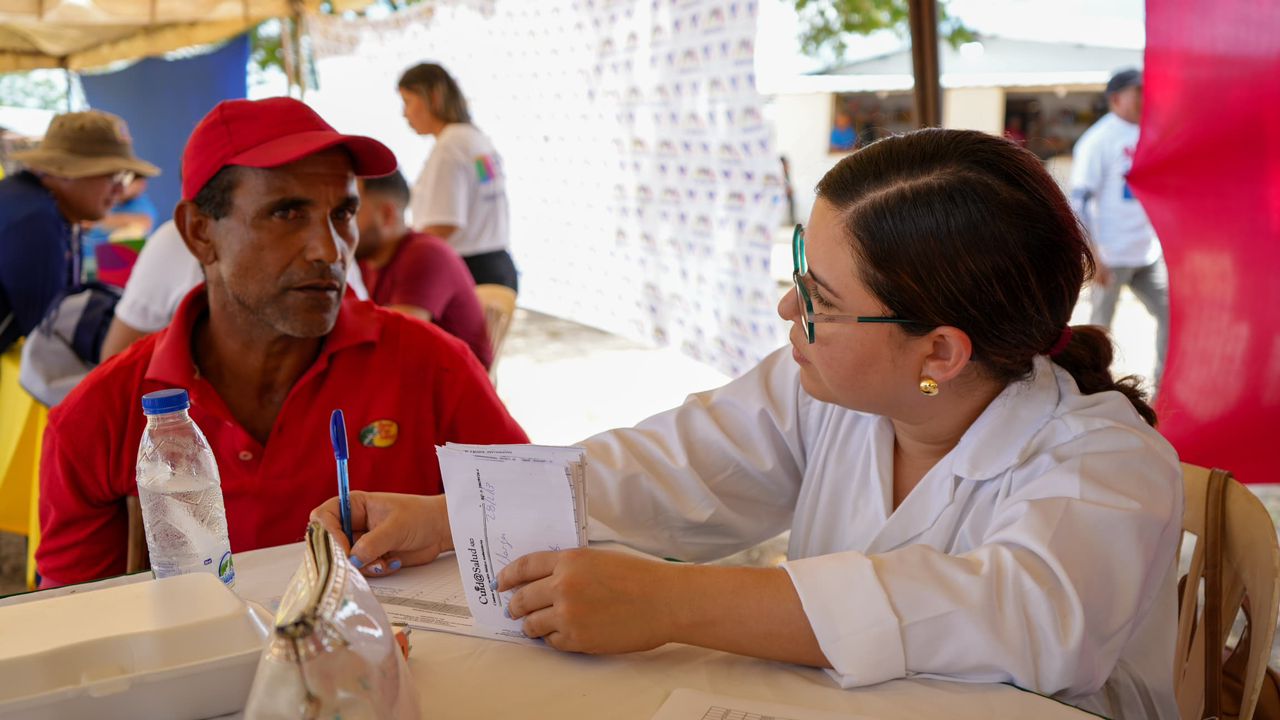 MIDME y CVG llevaron jornada médica a mineros del municipio Piar