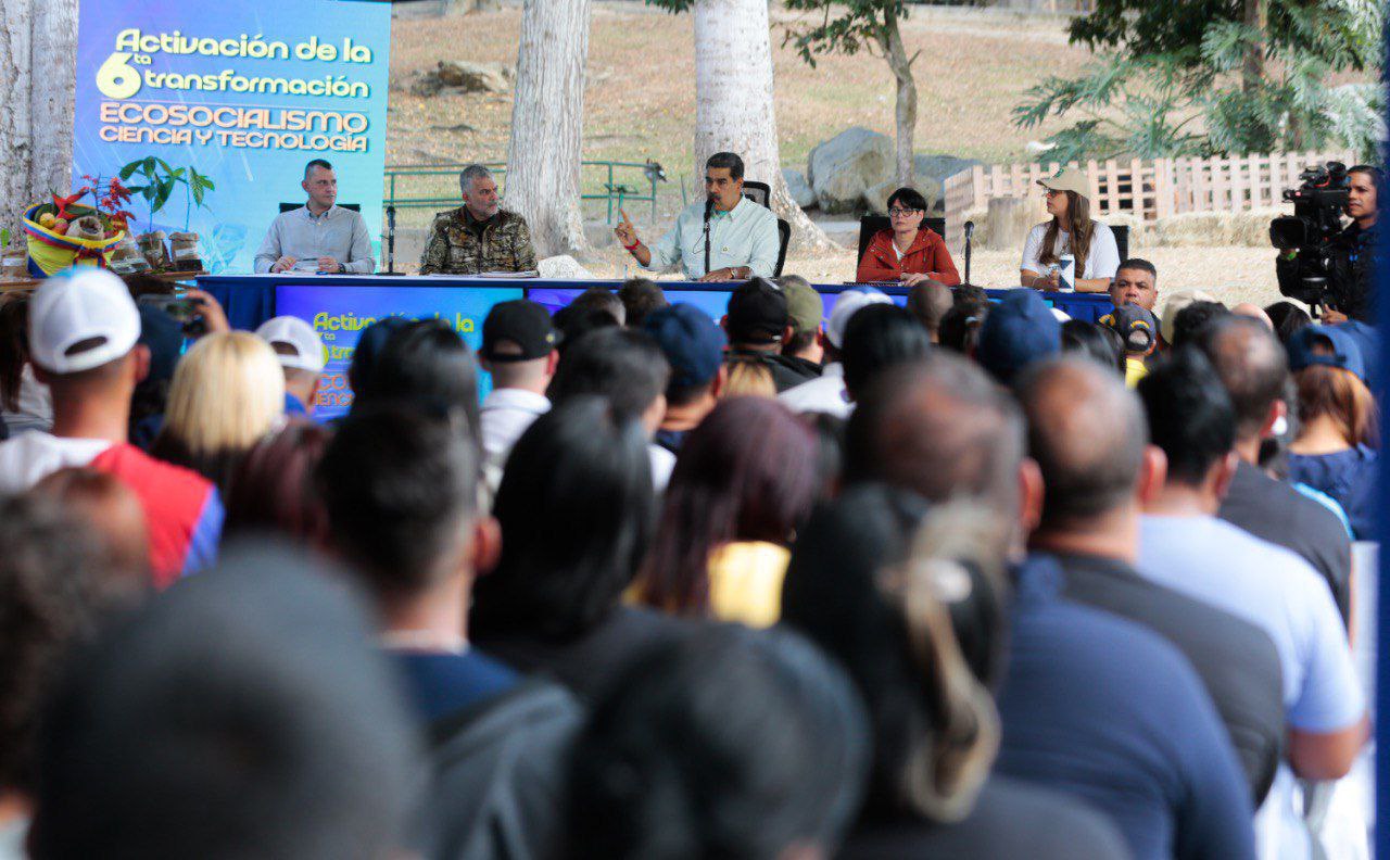 Presidente Nicolás Maduro lideró jornada de trabajo para la activación de la 6T