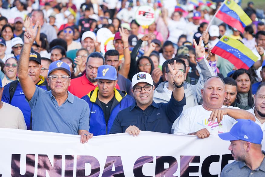 Bolívar se une a la Gran Peregrinación Nacional por la paz y el fin de las sanciones