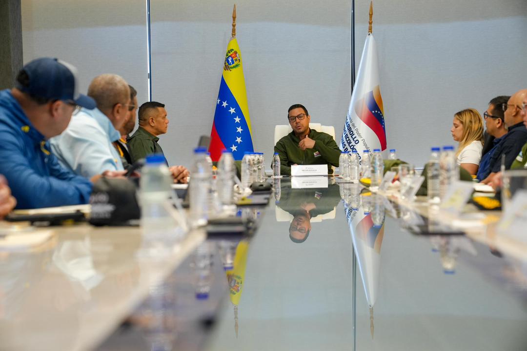 Ministro Héctor Silva lideró reunión de trabajo con organismos de seguridad ciudadana en el estado Bolívar