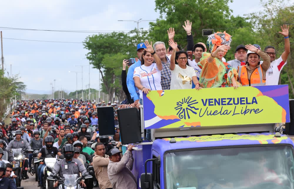 Presidenta Delcy Rodríguez lidera segunda etapa de la Peregrinación Productiva en Bolívar